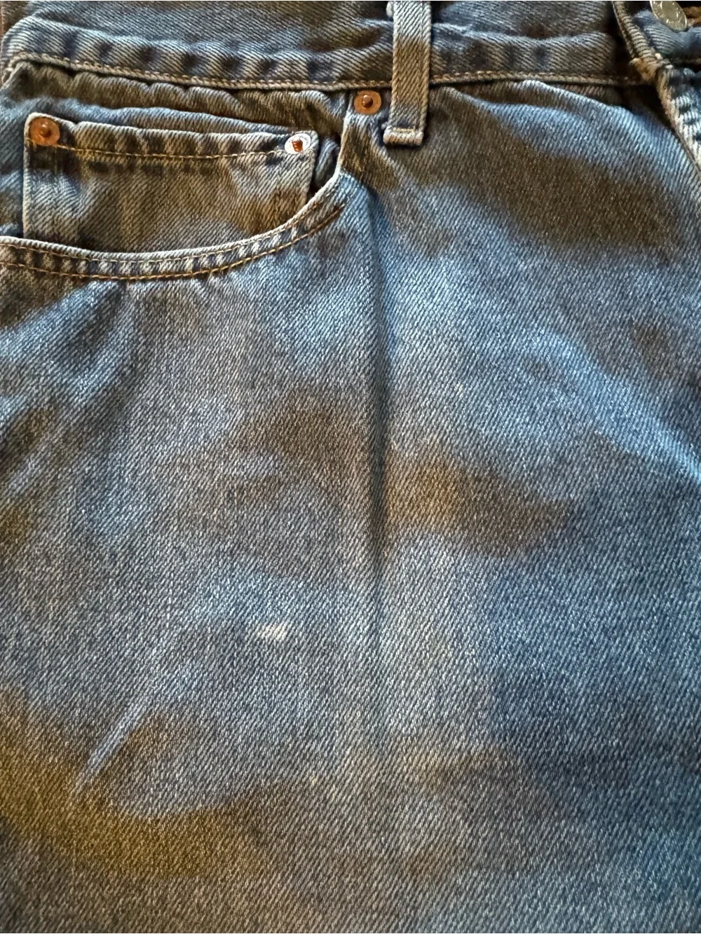 Levi's Men's Light Blue Relaxed Fit Levi’s 550  Jeans